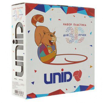Набор пластика для 3D ручек UNID KID-6