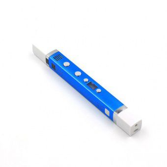 3D ручка Myriwell-3 RP100C с дисплеем голубой металлик